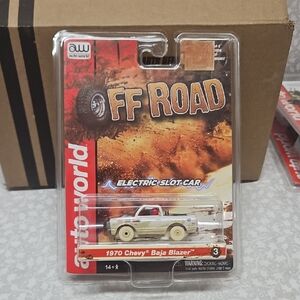 auto world 1970 Chevy Baja Blazer Thunderjet Ultra-G Slot Car iwheels